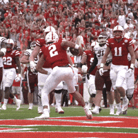 Huskers Football Sport GIF by Huskers