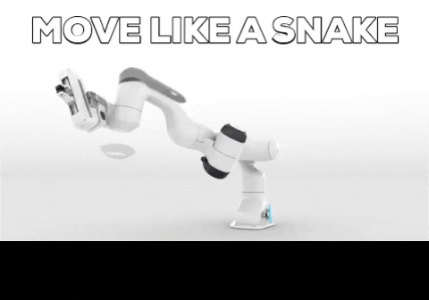 frankaemika giphygifmaker dance robot move GIF