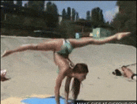 Bikini Deal With It GIF