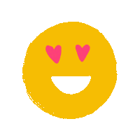 ClaraLewisIllustration love happy wow look Sticker