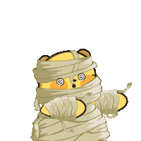 Beat Down Barely Alive Sticker by Kanpai Pandas