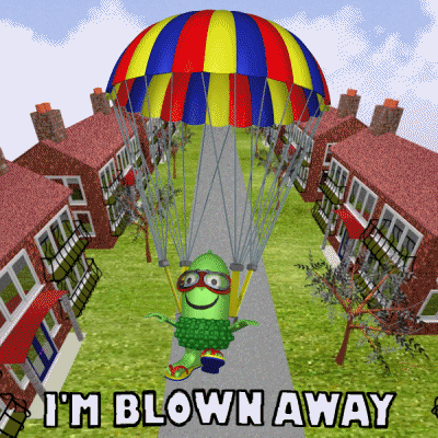 Excited Blown Away GIF
