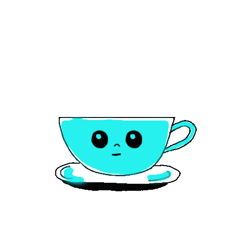 Cafe Spring Sticker