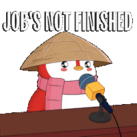 Work Success Sticker by Pudgy Penguins