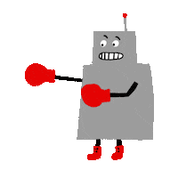 Angry Fight Sticker by dorobot