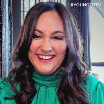 Happy Laughing GIF by YoungerTV
