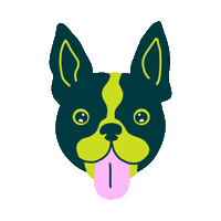 BentallCentreYVR dog bentallcentre bentall bentallyvr Sticker