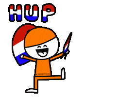 Fan Netherlands Sticker by Minka Comics