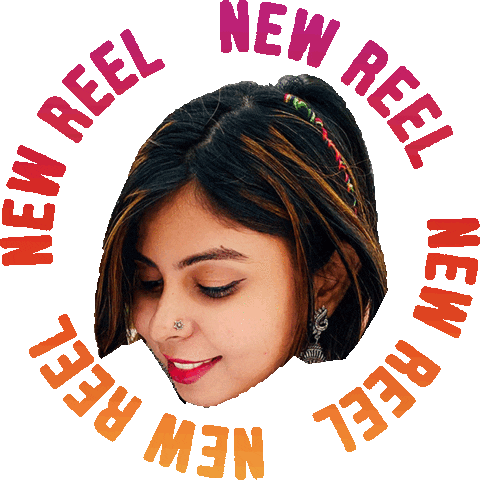 Priya Oza Sticker by BORN ON INSTAGRAM