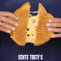TheTostiClub bread melt kaas brood GIF