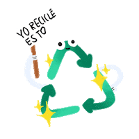 ecolanamx hero recycle zerowaste reciclar Sticker