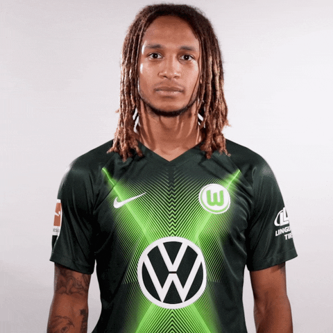 Kevin Mbabu Yes GIF by VfL Wolfsburg