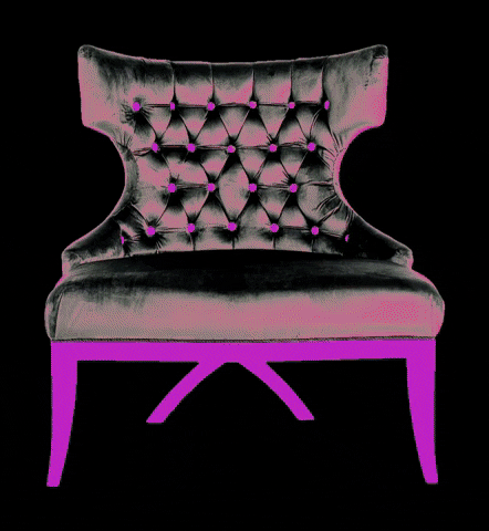 DusekDecor armchair upholstery accentchair tuftedchair GIF