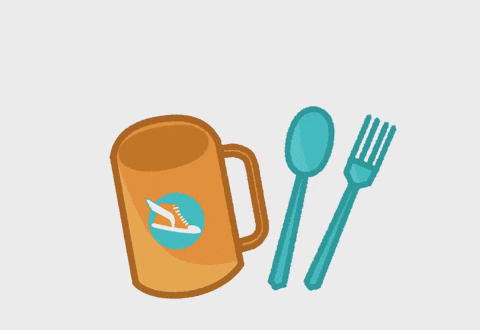 ARTtitrex giphyupload love lunch break GIF