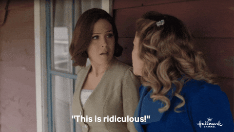 This Is Ridiculous When Calls The Heart GIF by Hallmark Channel