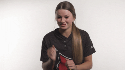 University Of Louisville Softball GIF by Louisville Cardinals