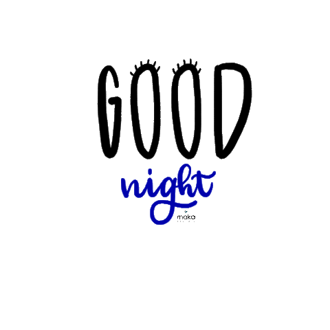 MakaGraphicO giphyupload maka buonanotte notte Sticker