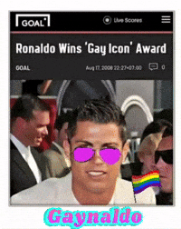 Gay Cristiano GIF