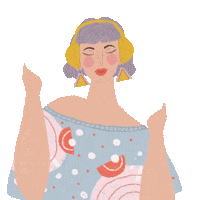 Dance Girl Sticker by Dita W. Yolashasanti