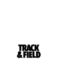 Track And Field Run Sticker by hannahgraphix