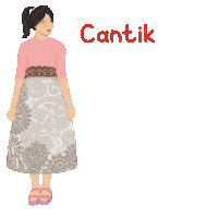 Women Indonesia Sticker