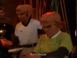 But It Should Star Trek GIF by Goldmaster