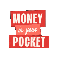 Money In Your Pocket Sticker by Abdul for Senate