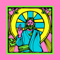 Stained Glass Christmas GIF by Nick