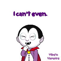 Halloween I Cant Sticker by VeeFriends