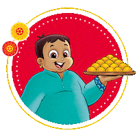 Celebration Festival Sticker by Chhota Bheem
