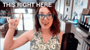 Right Here GIF by Sara Campbell - Savvy Music Studio