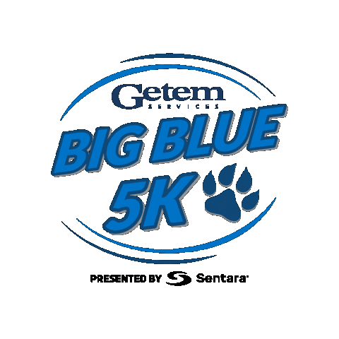 Big Blue Sticker by J&A Racing