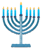 Happy Holidays Israel Sticker by Spacey