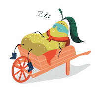 Sleepy Sticker by Transitionbio