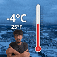 Negative Four Degrees GIF