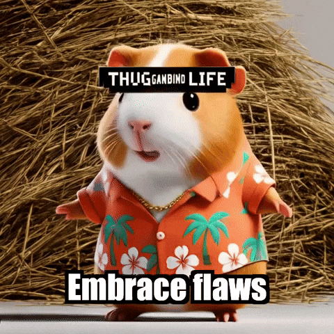 Imperfection Self-Acceptance GIF by Guinea Gambino