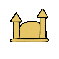 Castle Rdw Sticker by Royaume du Web