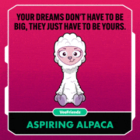 Dream Big I Want GIF by VeeFriends