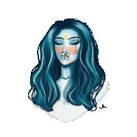 Girl Beauty Sticker