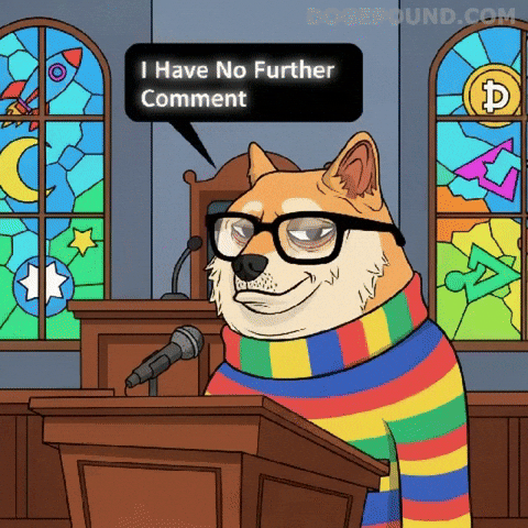 Plead The Fifth Shiba Inu GIF by Doge Pound