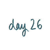 Day 26 Sticker