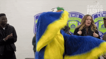 ameliaparkerseries soccer mascot parrot 106 GIF