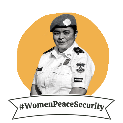 Woman Sticker by UN Peacekeeping