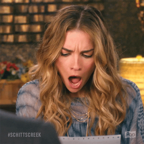 Angry Dan Levy GIF by Schitt's Creek