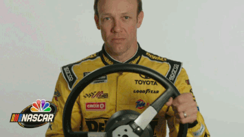 driving matt kenseth GIF by NASCAR on NBC