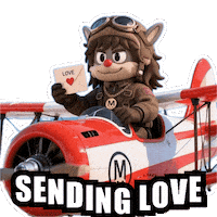 Miss You Love Sticker