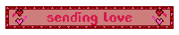 In Love Hearts Sticker