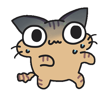 Li-Fish giphyupload 貓 虎斑貓 盧小小 Sticker
