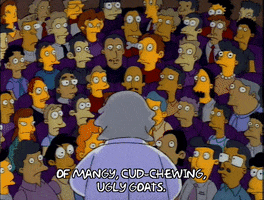 Mean Season 3 GIF by The Simpsons