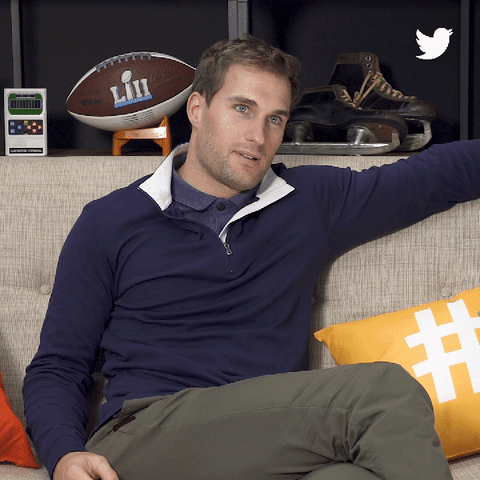 kirk cousins superbowl GIF by Twitter